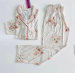 Women's Cotton Long-Sleeve Pajama Set 3301 - Image 2