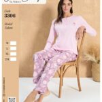 Over Sleep 3306 Women's Winter Long-Sleeve Pajama Set