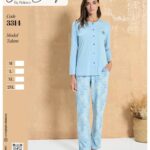 Over Sleep 3314 Women's Winter Long-Sleeve Pajama Set