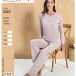 Over Sleep 3315 Women's Winter Long-Sleeve Pajama Set