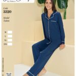 Over Sleep 3320 Women's Winter Long-Sleeve Pajama Set
