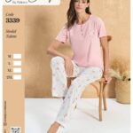 Over Sleep 3339 Women's Winter Long-Sleeve Pajama Set