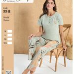 Over Sleep 3341 Women's Winter Long-Sleeve Pajama Set