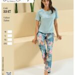Over Sleep 3347 Women's Winter Long-Sleeve Pajama Set