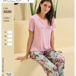 Over Sleep 3350 Women's Winter Long-Sleeve Pajama Set