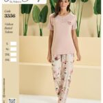 Over Sleep 3356 Women's Winter Long-Sleeve Pajama Set