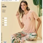 Over Sleep 3358 Women's Winter Long-Sleeve Pajama Set