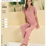 Over Sleep 3362 Women's Winter Long-Sleeve Pajama Set